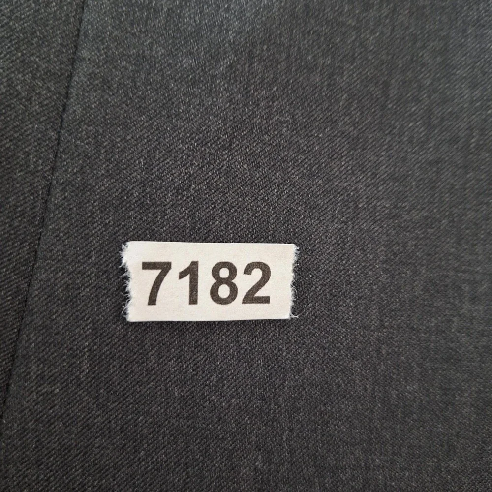 Samuelsohn Blazer Mens 42 Gray Wool Loro Piana Super 120s Performance Jacket